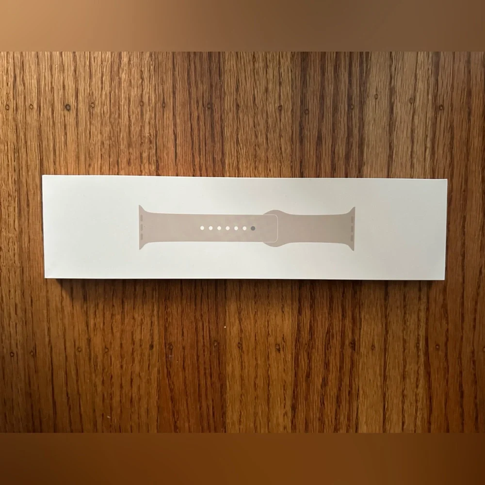 BNIB Apple Watch Sport Band - Starlight